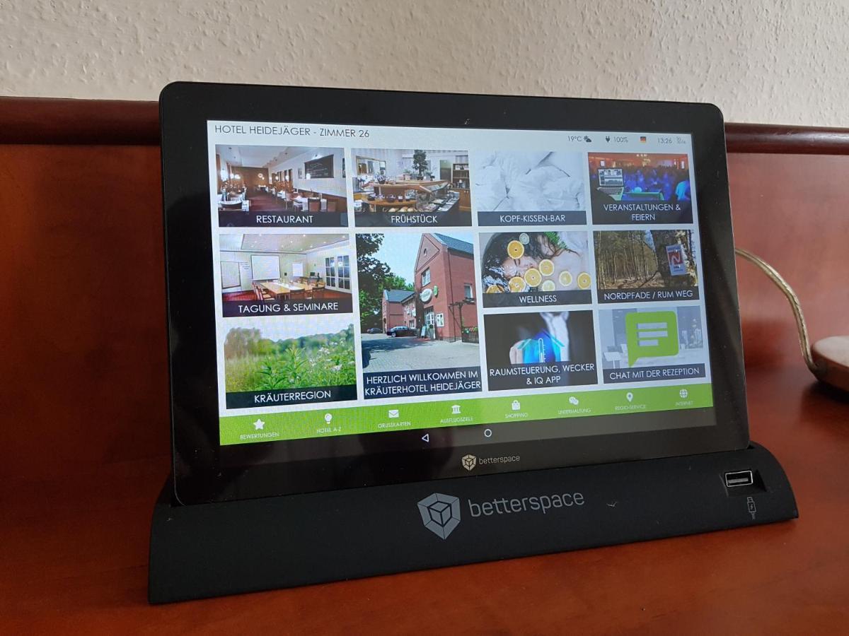 Kraeuterhotel & Restaurant Heidejaeger Mulmshorn Zewnętrze zdjęcie